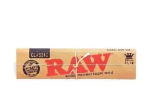 RAW Natural King Size Slim Rolling Papers - Single Pack