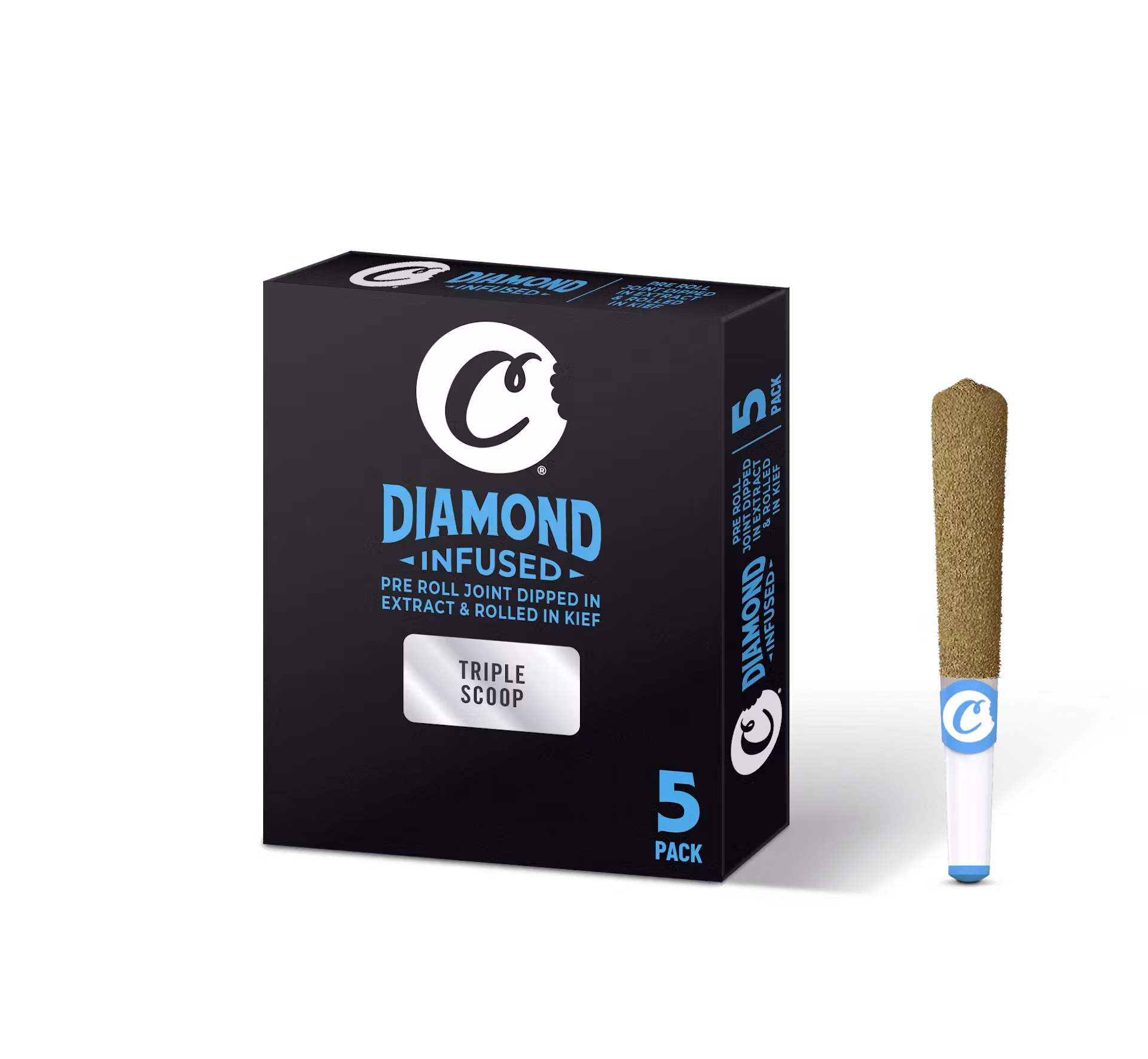 Cookies Infused Multi-Pack Pre-Roll 2.5g (5 x .5g) Triple Scoop (Indica)