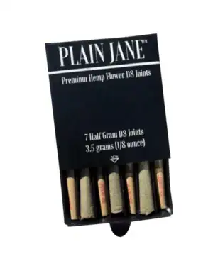 Plain Jane – Delta 8/CBD Blend Pre-Rolls | 7CT