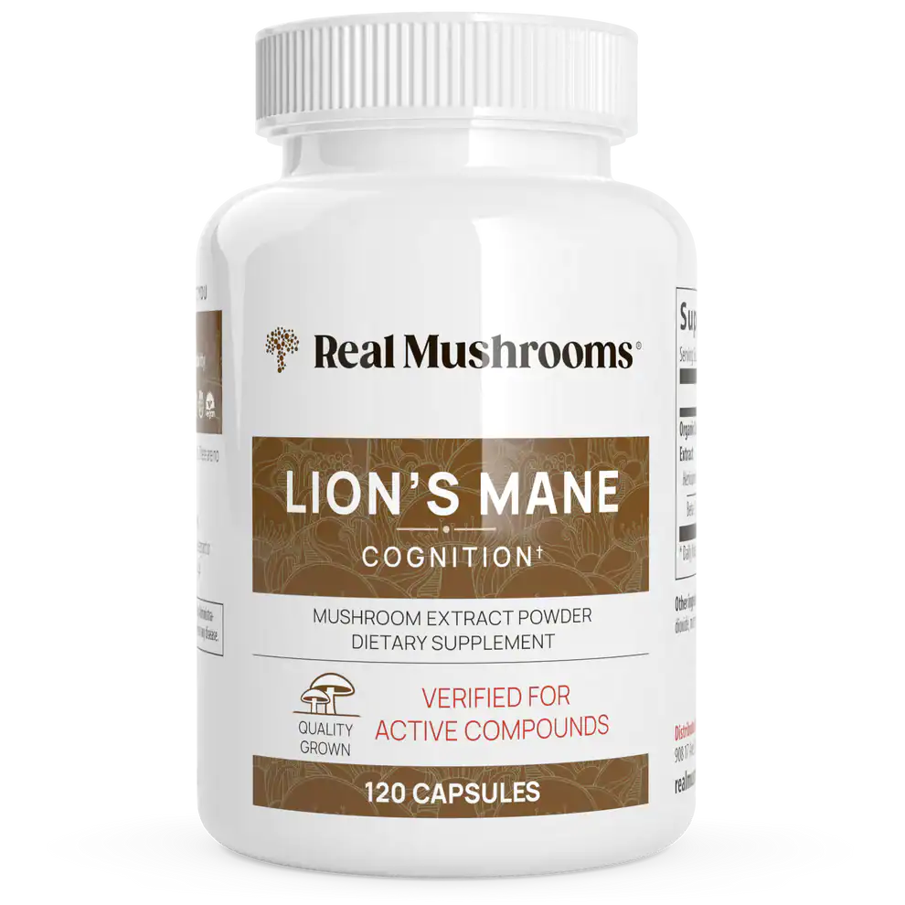 Organic Lions Mane Extract Capsules