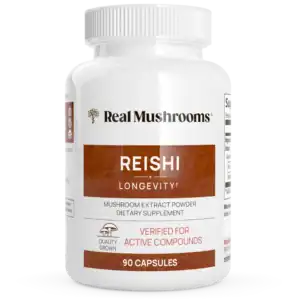 Real Mushrooms: Organic Reishi Mushroom Capsules