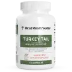 Real Mushrooms Turkey Tail Extract Capsules – Certified Organic Immune Support