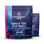 Delta-9 THC 2pk Live Rosin Gummies