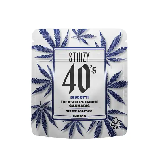 STIIIZY-Infused Flower - Biscotti (I) - 40's