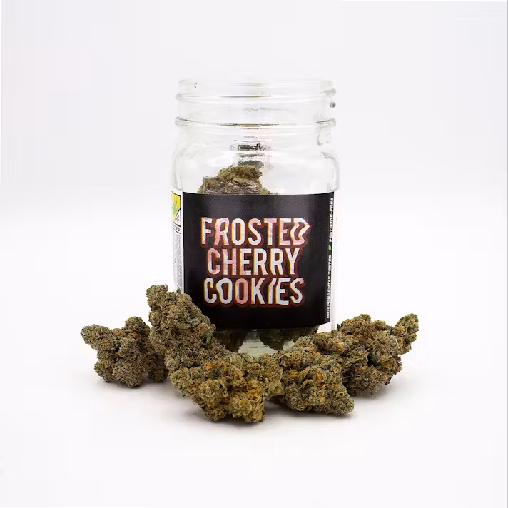 FROSTED CHERRY COOKIES