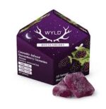 Boysenberry 1:1:1 CBD:CBN + Indica Enhanced Gummies | 100mg THC:CBD:CBN-WYLD