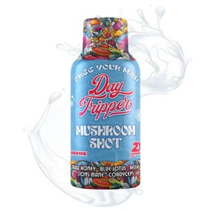 Day Tripper Mushroom Syrup – Mad Honey - Blue Lotus Extract - 60ml (2oz) - 2000mg - Extra Strength