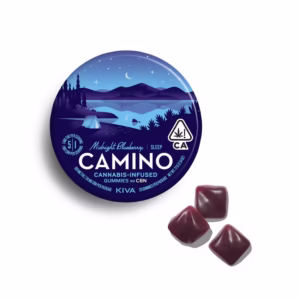 MIDNIGHT BLUEBERRY,SLEEP-CANNABIS INFUSED GUMMIES-CAMINO