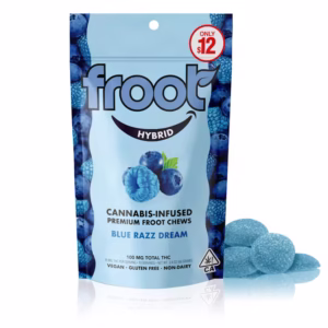 BLUE RAZZ DREAM-Cannabis Infused Chews-Froot