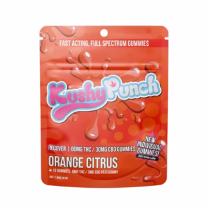 ORANGE CITRUS-Individual Gummies|RECOVER-Kushy Punch