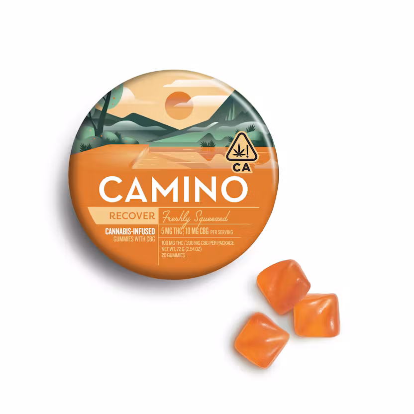 FRESHLY SQUEEZED-CANNABIS INFUSED GUMMIES-CAMINO