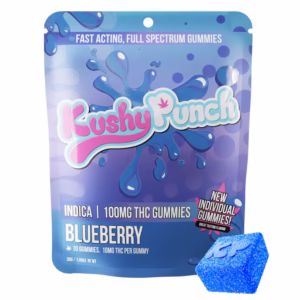 BLUEBERRY-Individual Gummies-Kushy Punch