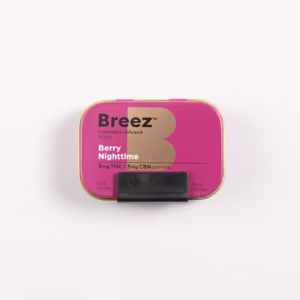 BERRY NIGHTTIME-CANNABIS INFUSED MINTS-Breez