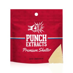 Blue Jack BHO Shatter (1g) - Punch Edibles & Extracts