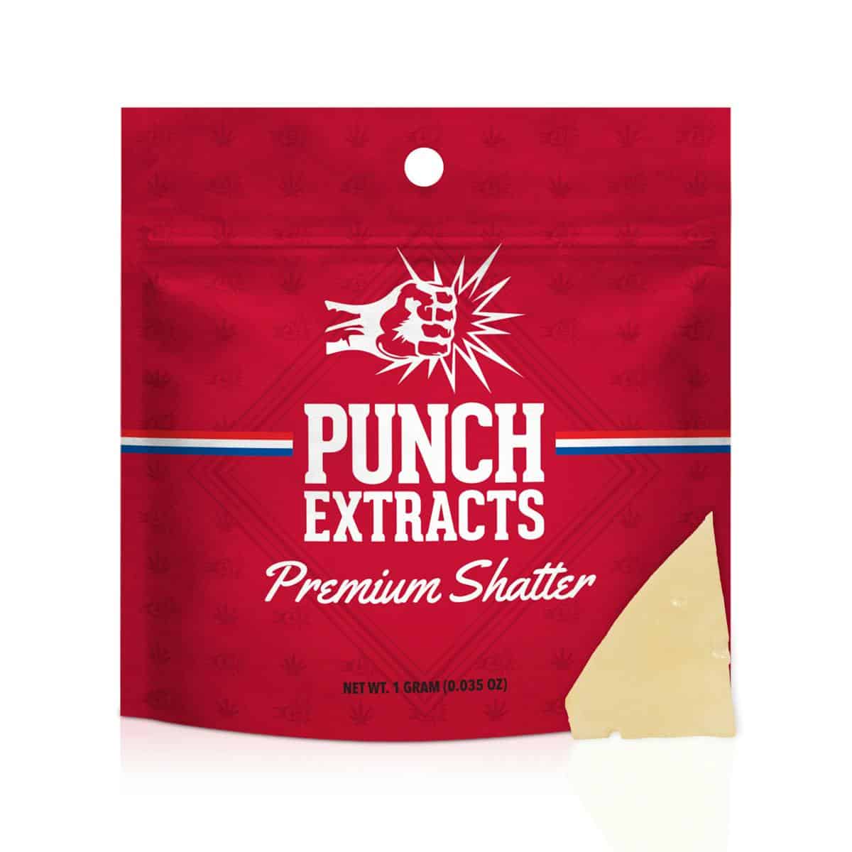 Blue Jack BHO Shatter (1g) - Punch Edibles & Extracts