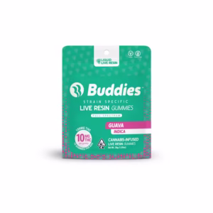 GUAVA- Live Resin Gummies- Buddies Brand
