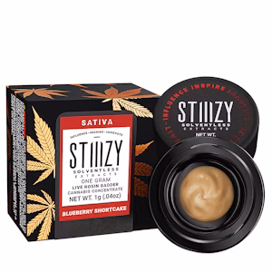 BLUEBERRY SHORTCAKE LIVE ROSIN BADDER 1G-STIIIZY